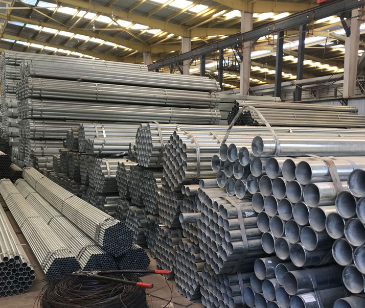 荣昌q235b热镀锌带钢管